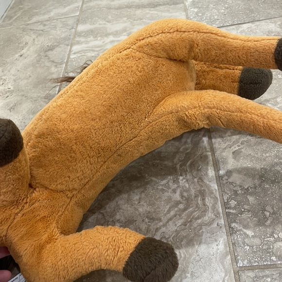Dreamworks Spirit Horse Brown Plush Large Laying Down 2018 - Picture 7 of 10